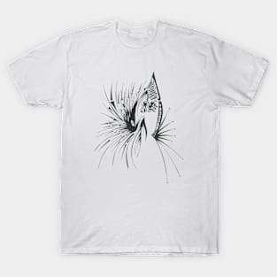 Gateway Unique Black White Abstract Art T-Shirt